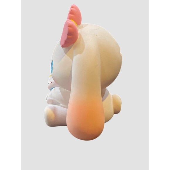 Sanrio Cinnamoroll with Pink Bow 7” PVC Piggy Bank No Box & Blind box Top w/jar - Picture 3 of 7